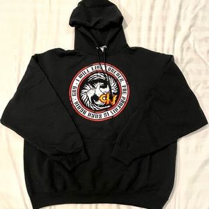 CKY 2XL I WILL LIVE FOREVER HOODIE • SKATING • BAM • JACKASS